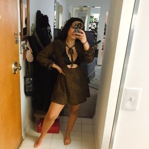 New Nasty Gal Cheetah Dress